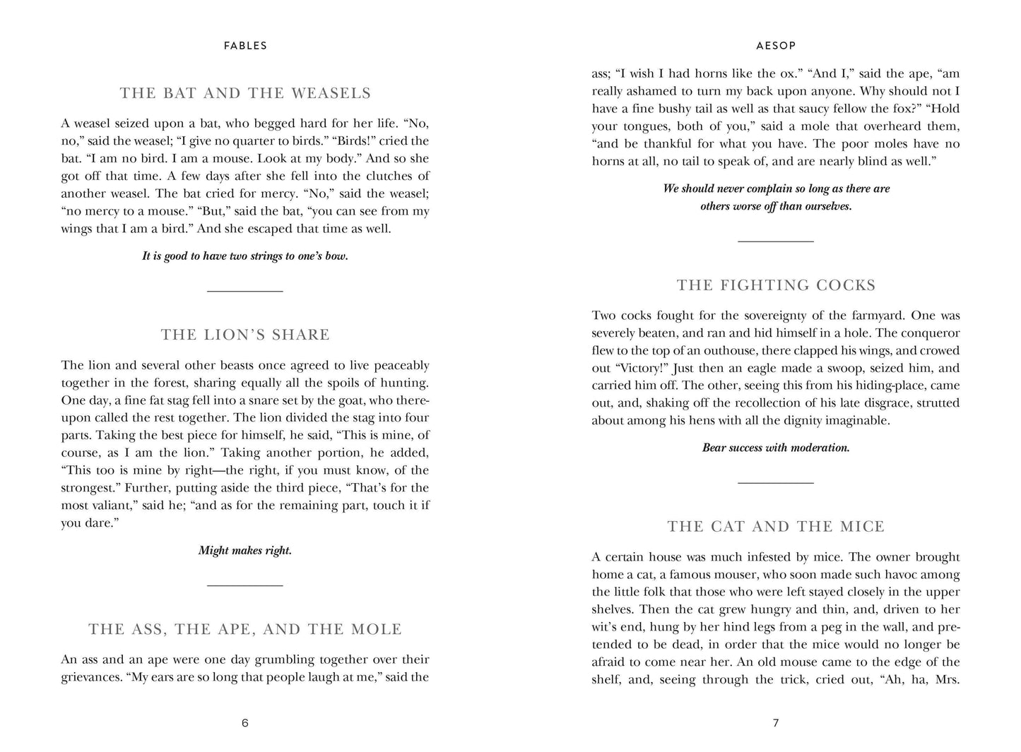 Aesop's Fables