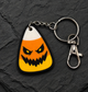 Evil Candy Corn Keychain