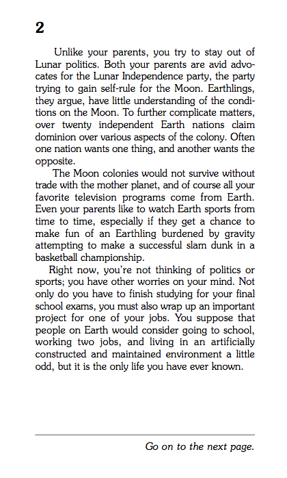 Moon Quest, Children's Book