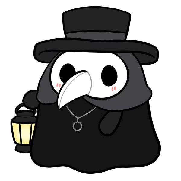 Squishable - Mini Plague Doctor Plush