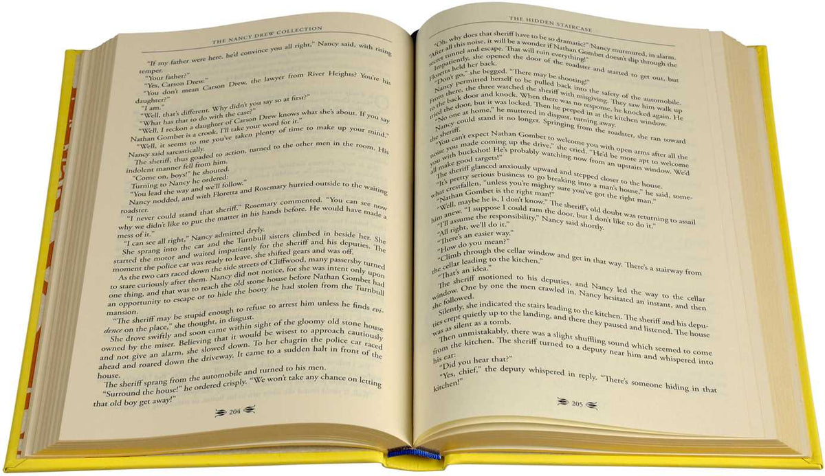 Nancy Drew Collection (Deluxe Leatherbound Edition) - Mystery Stories and Detective Fiction (Leather-Bound Classics) by Carolyn Keene