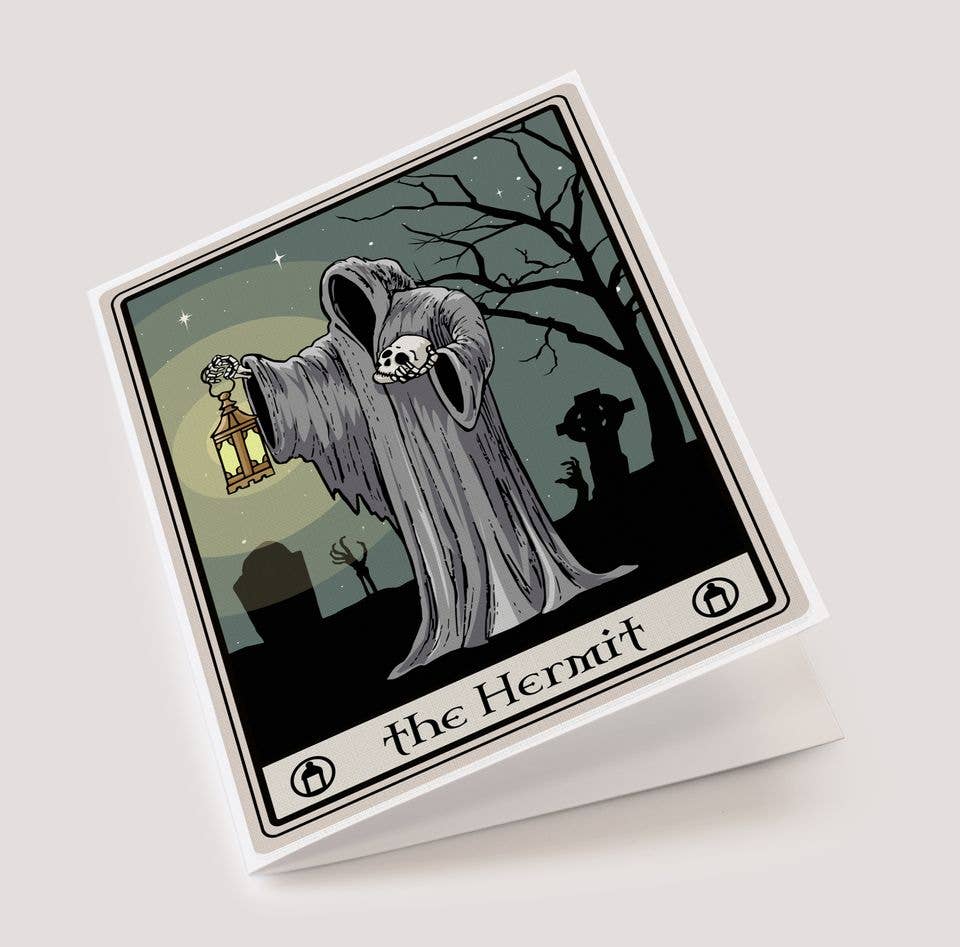 The Hermit Tarot Card
