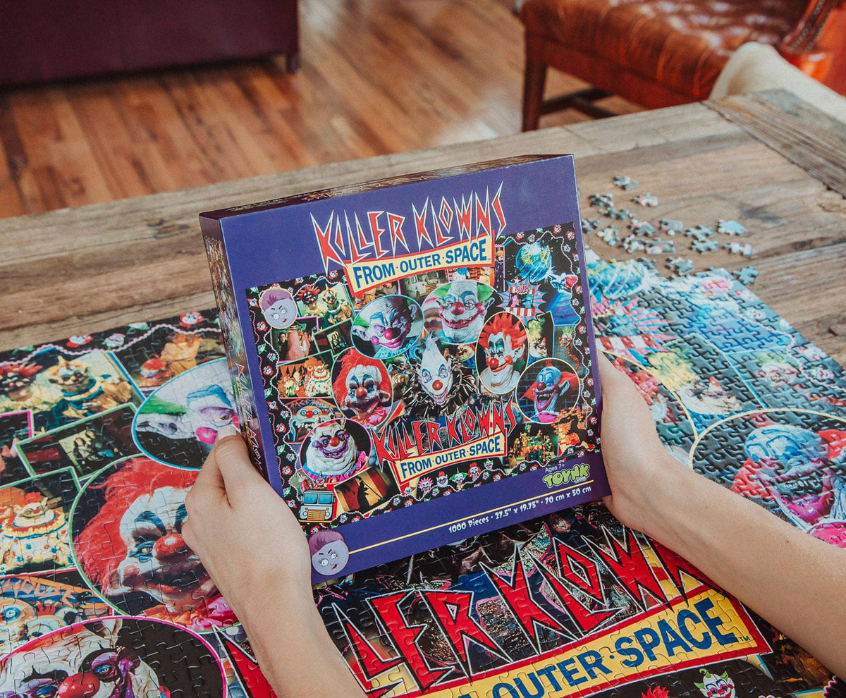 Killer Klowns Kollage B 1000 Piece Jigsaw Puzzle