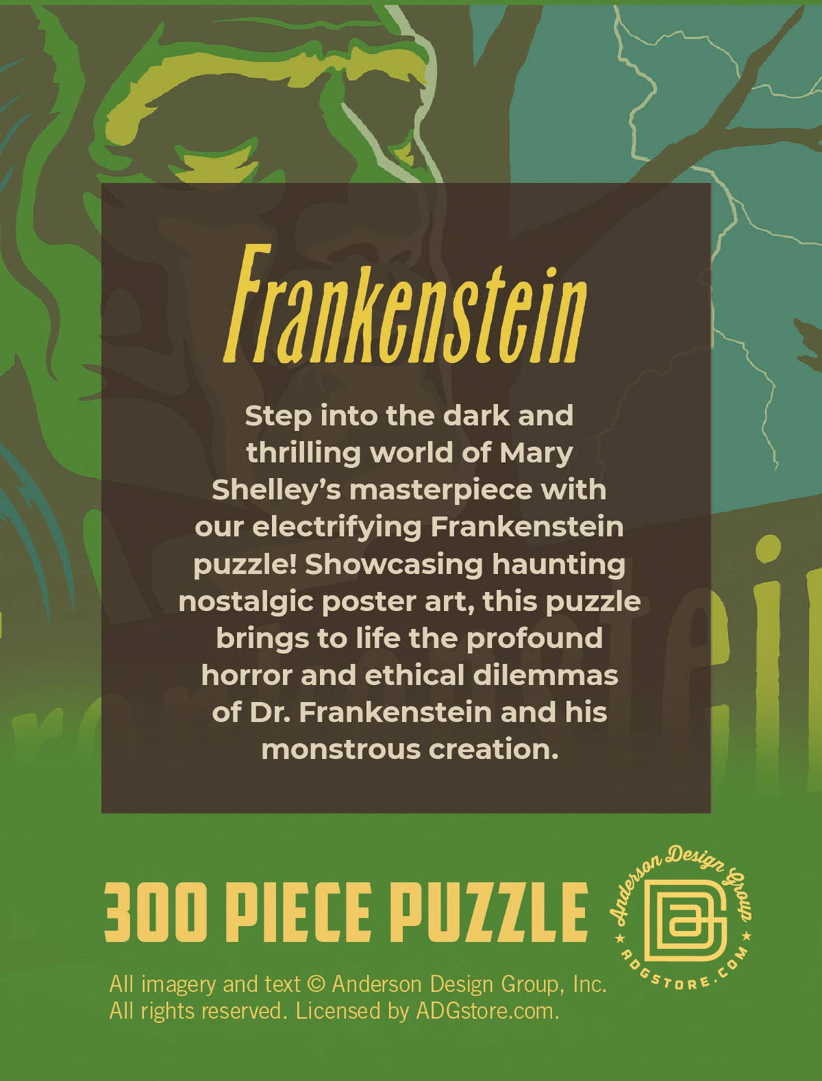 Frankenstein 300 Piece Jigsaw Puzzle