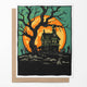 Haunted House - Blank Halloween Notecards