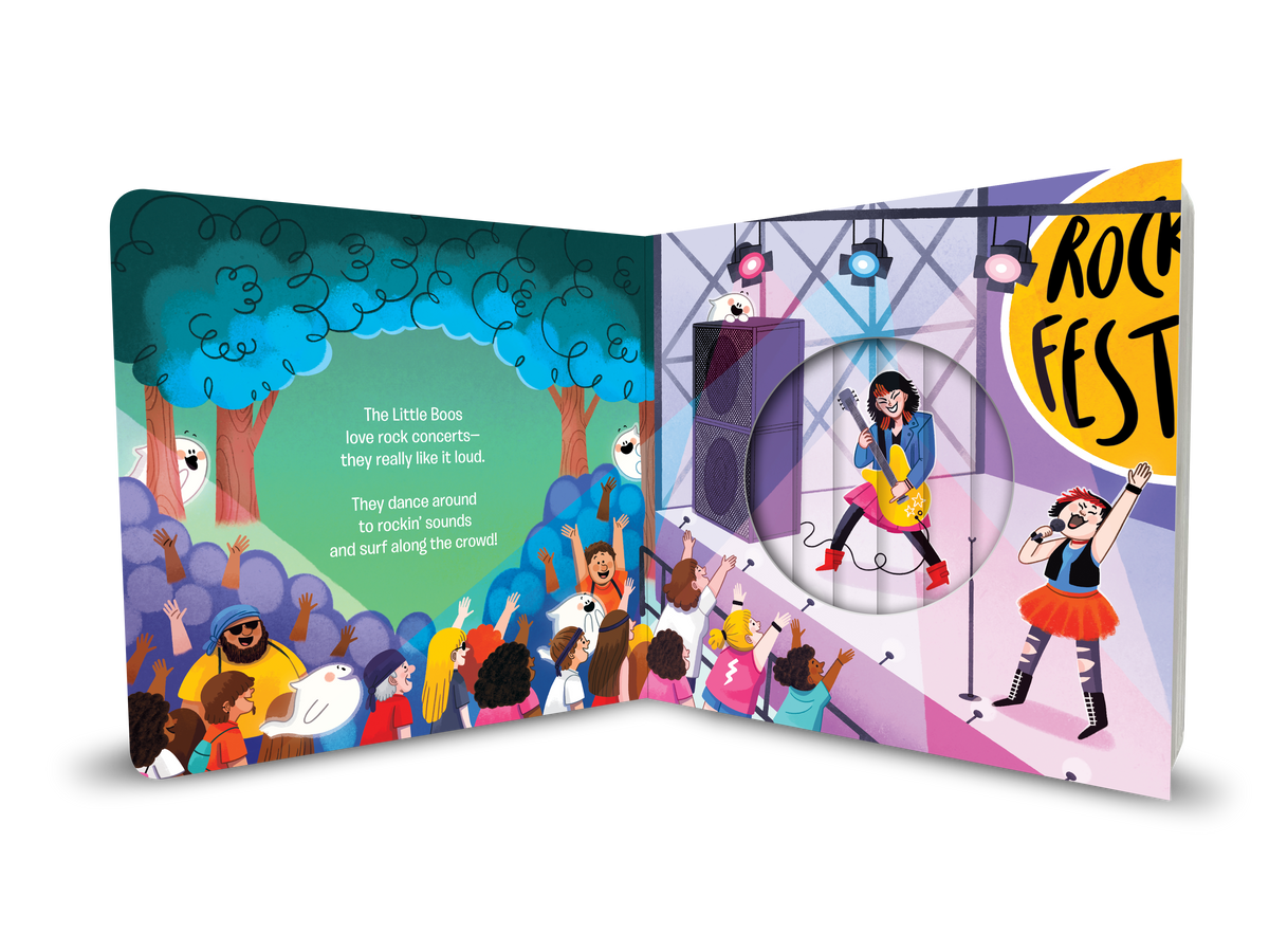 Little Boos Feel the Groove: An EEK-a-BOO Book