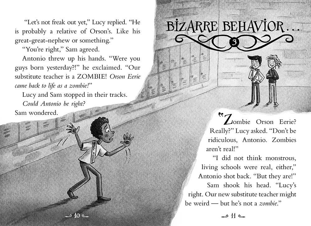 Art Show Attacks!: A Branches Book (Eerie Elementary #9)