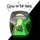 UFO Abducting a Cabin Sticker (Glow-in-the-dark)