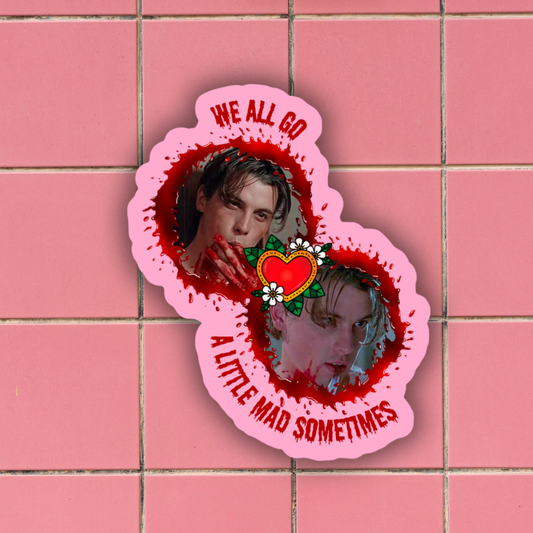 Scream Horror Movie Sticker