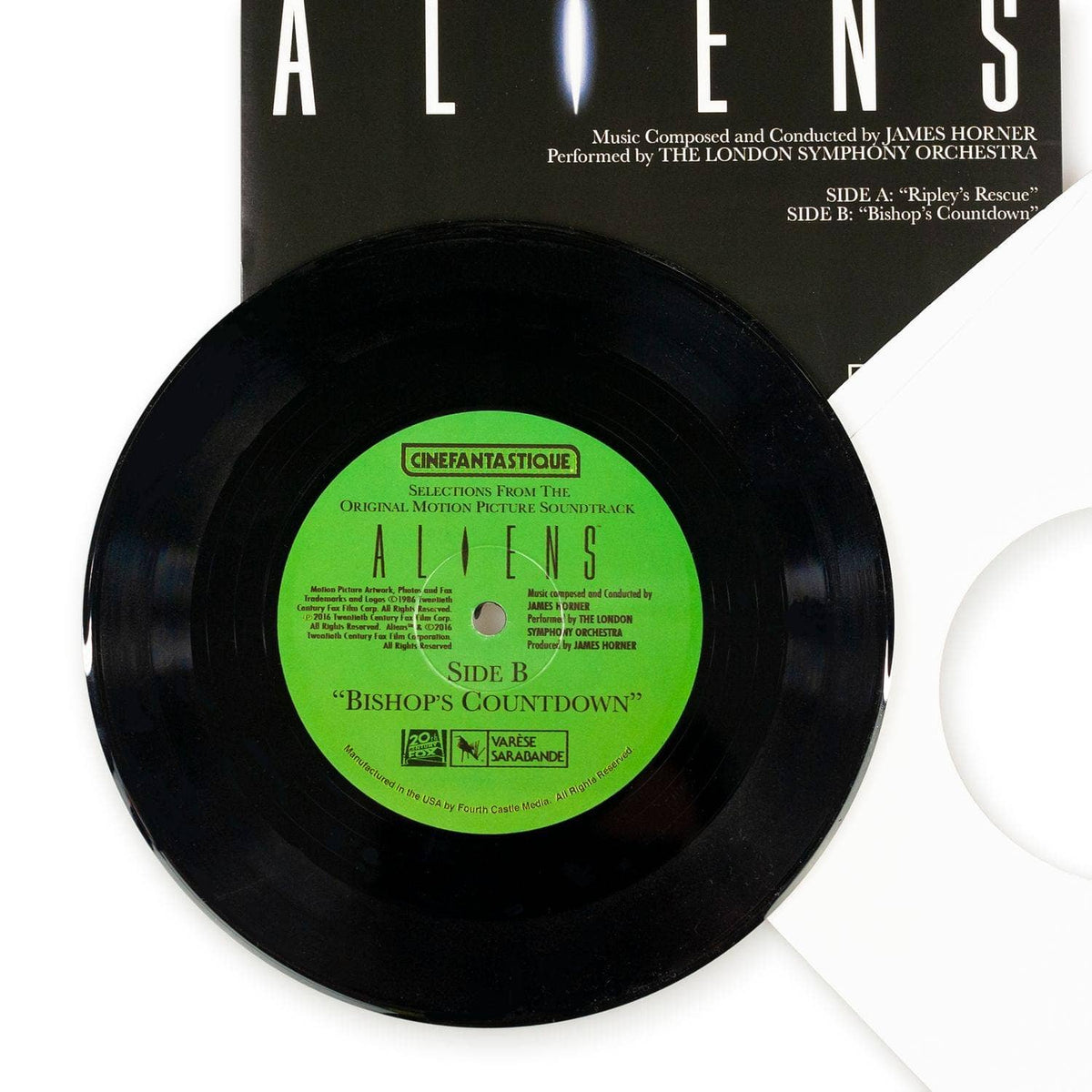 Aliens 30th Anniversary Vinyl Film Score