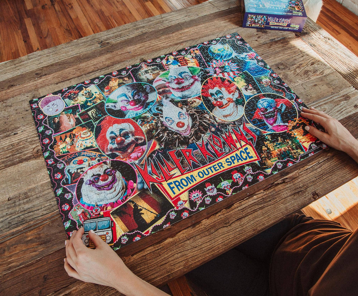 Killer Klowns Kollage B 1000 Piece Jigsaw Puzzle