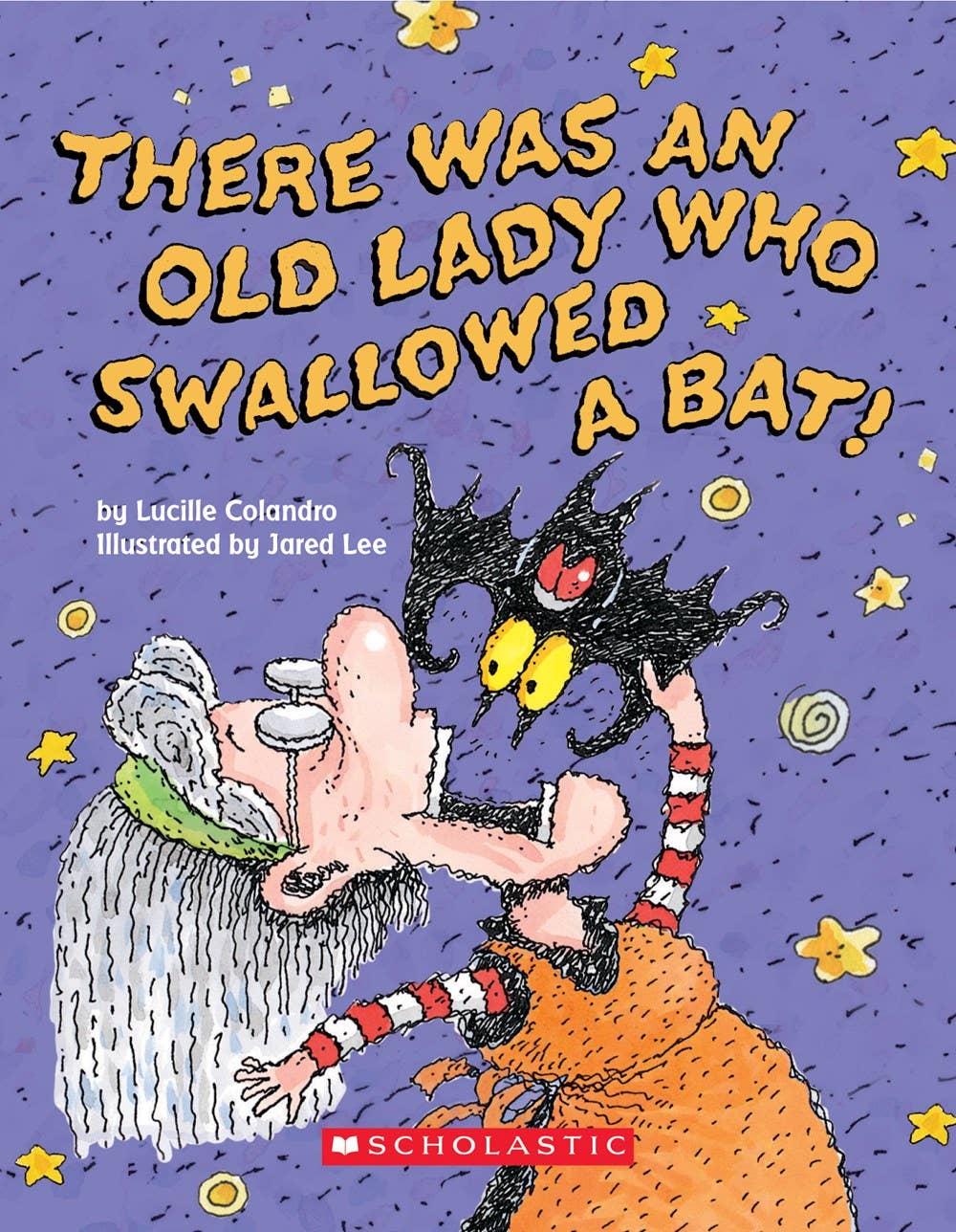 There Was An Old Lady Who Swallowed A Bat!