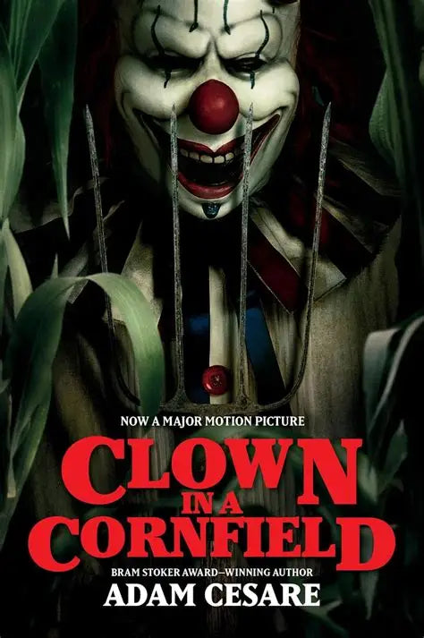 Clown in a Cornfield