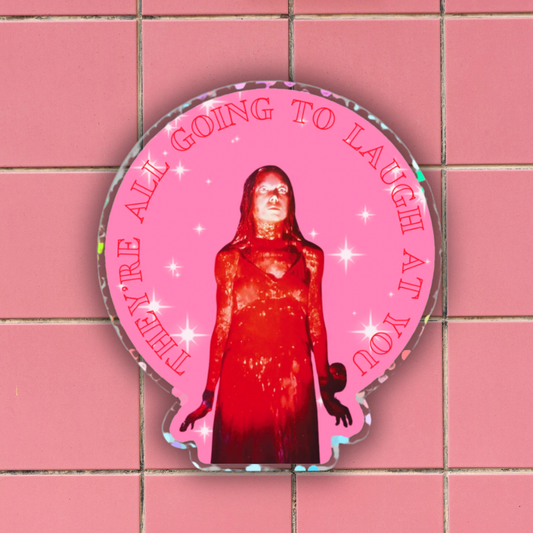 Carrie Movie Carrie White Final Girl Horror Sticker