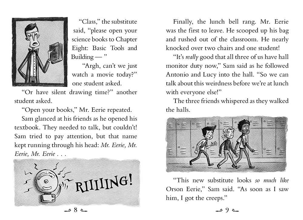 Art Show Attacks!: A Branches Book (Eerie Elementary #9)