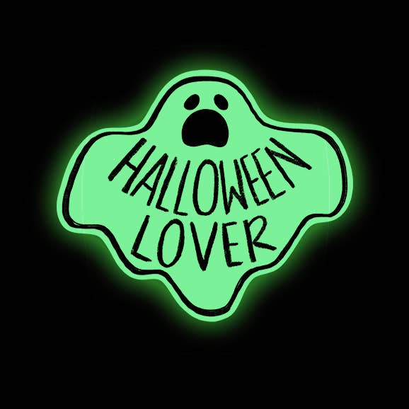Mini Halloween Ghost Sticker (Glow-in-the-dark),