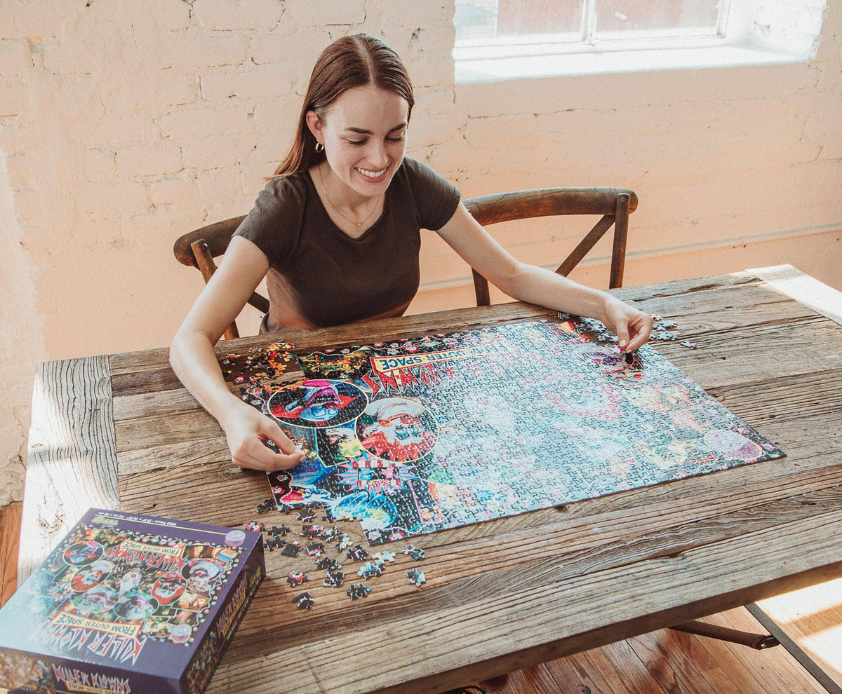 Killer Klowns Kollage B 1000 Piece Jigsaw Puzzle