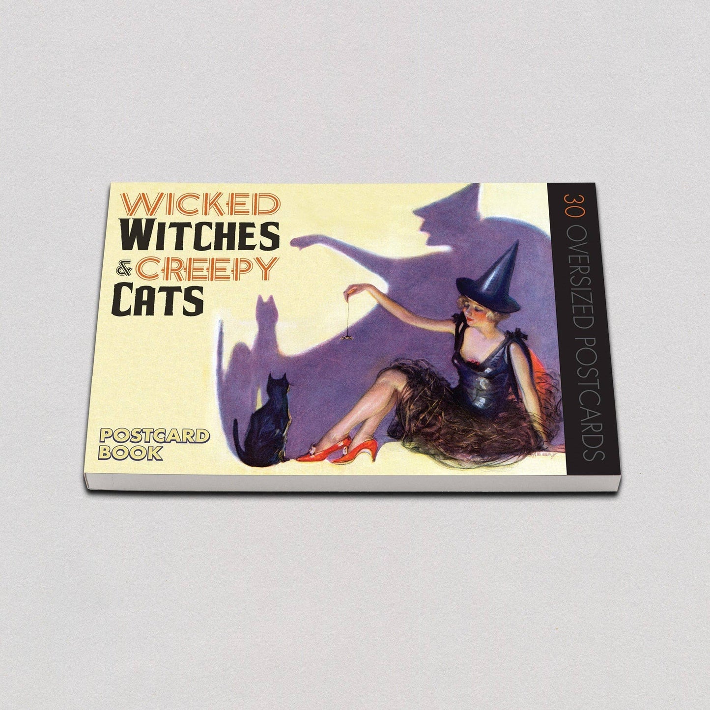 Wicked Witches & Creepy Cats  -  Halloween Postcards