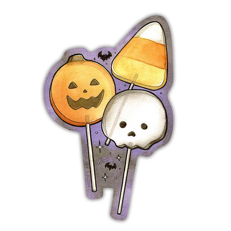 Halloween Lollipops Sticker