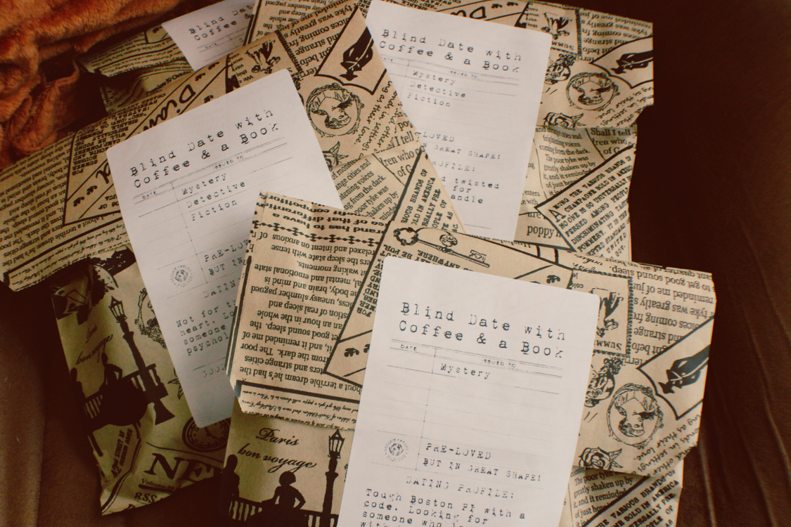 Blind Date with Coffee & a New Book (Sci-fi/Fantasy)