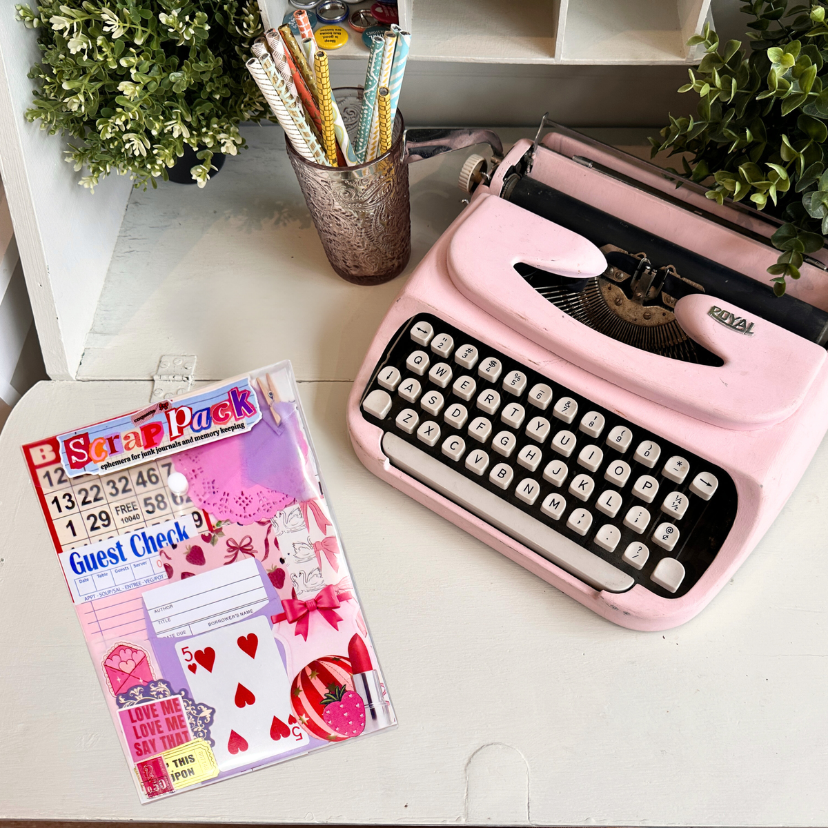Junk Journal Scrap Pack | Coquette Ephemera