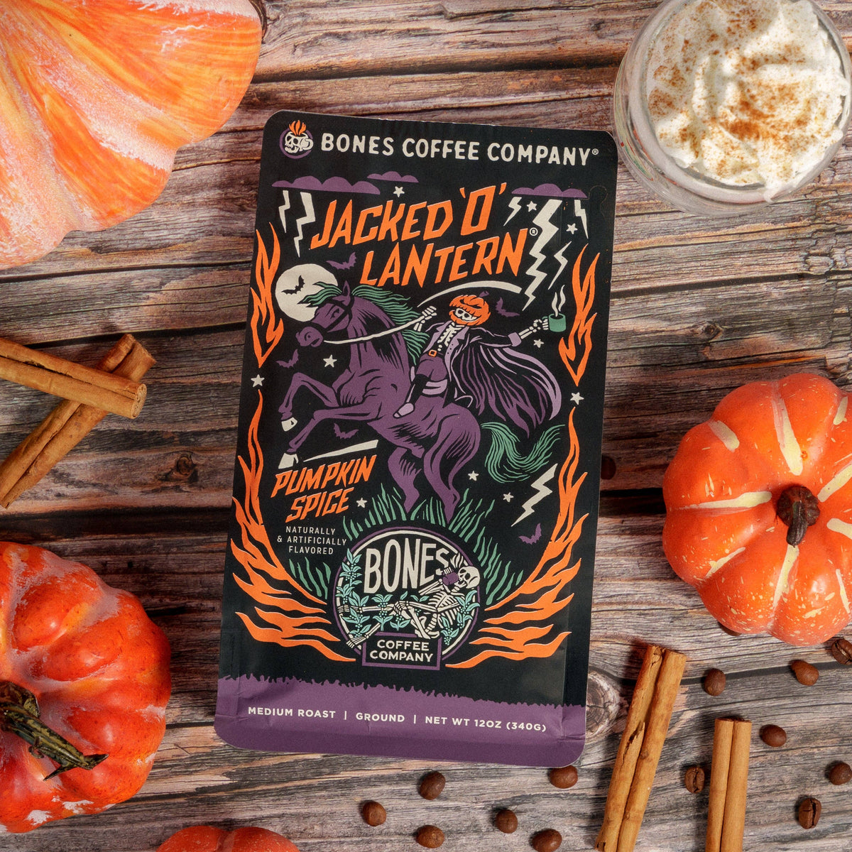 Jacked O Lantern Coffee | 12oz | Whole Bean & Ground
