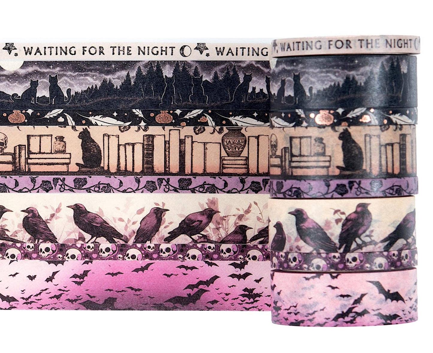 Waiting for the Night Washi Tape (8-Pack) (Original Artwork)