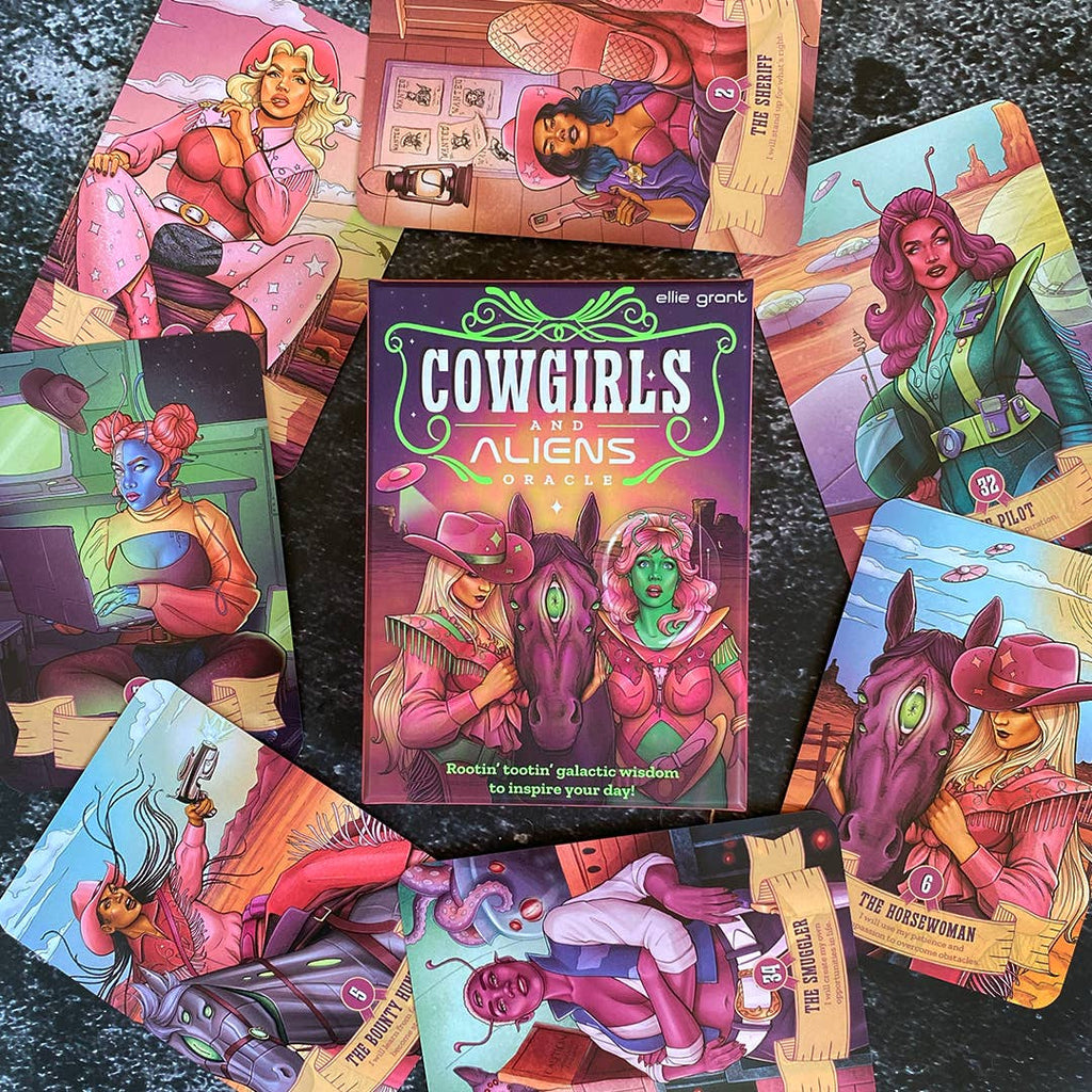 Cowgirls and Aliens Oracle by Ellie  Grant