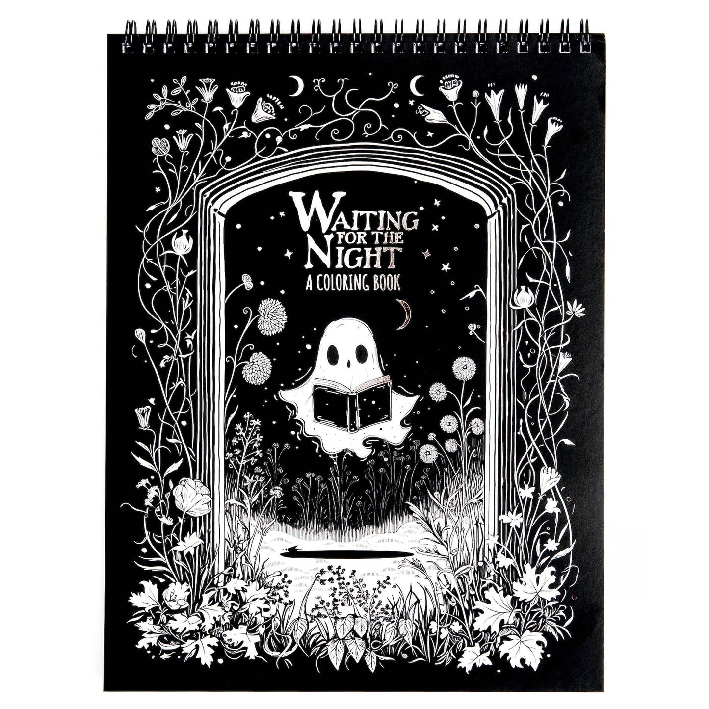 Waiting for the Night Coloring Book (Original Artwork)