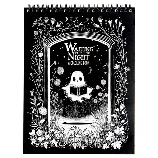 Waiting for the Night Coloring Book (Original Artwork)