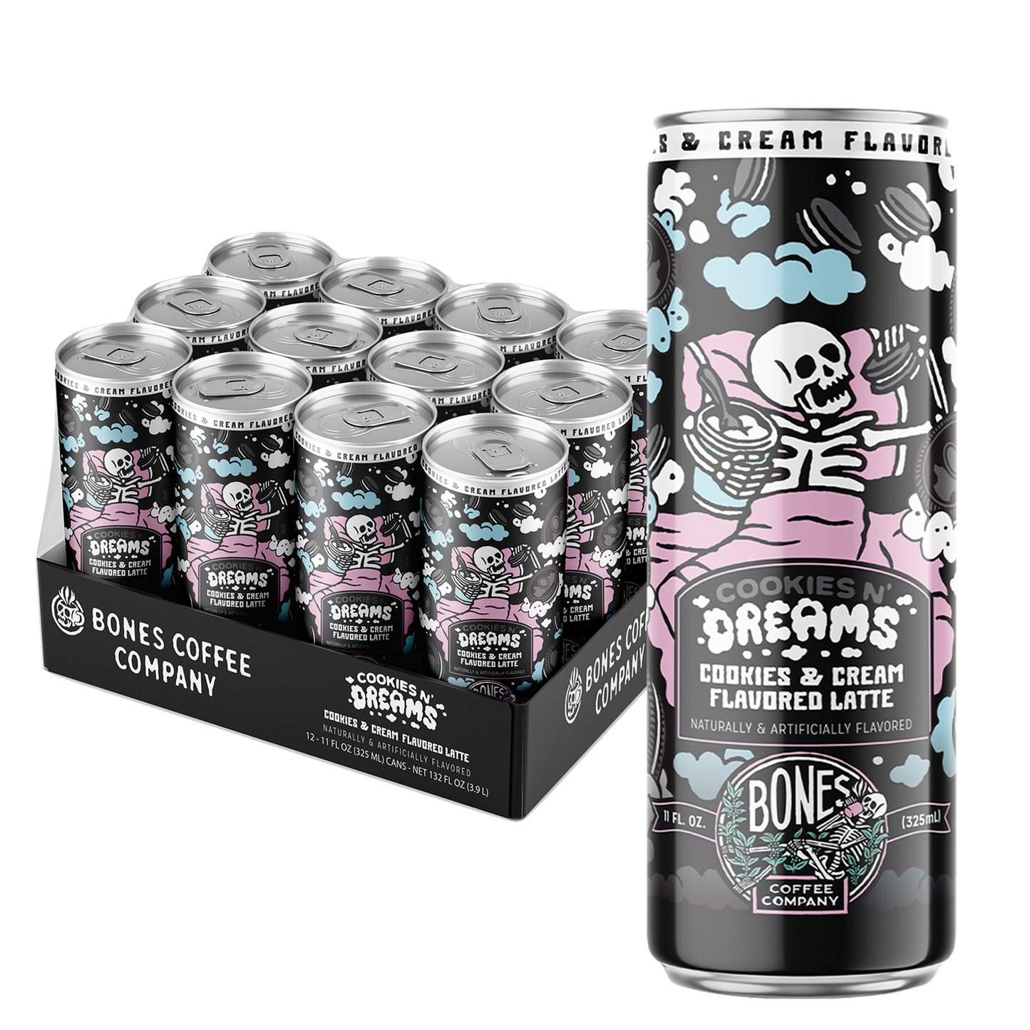 Cookies N' Dreams Latte | 12-Pack | Iced Canned Coffee