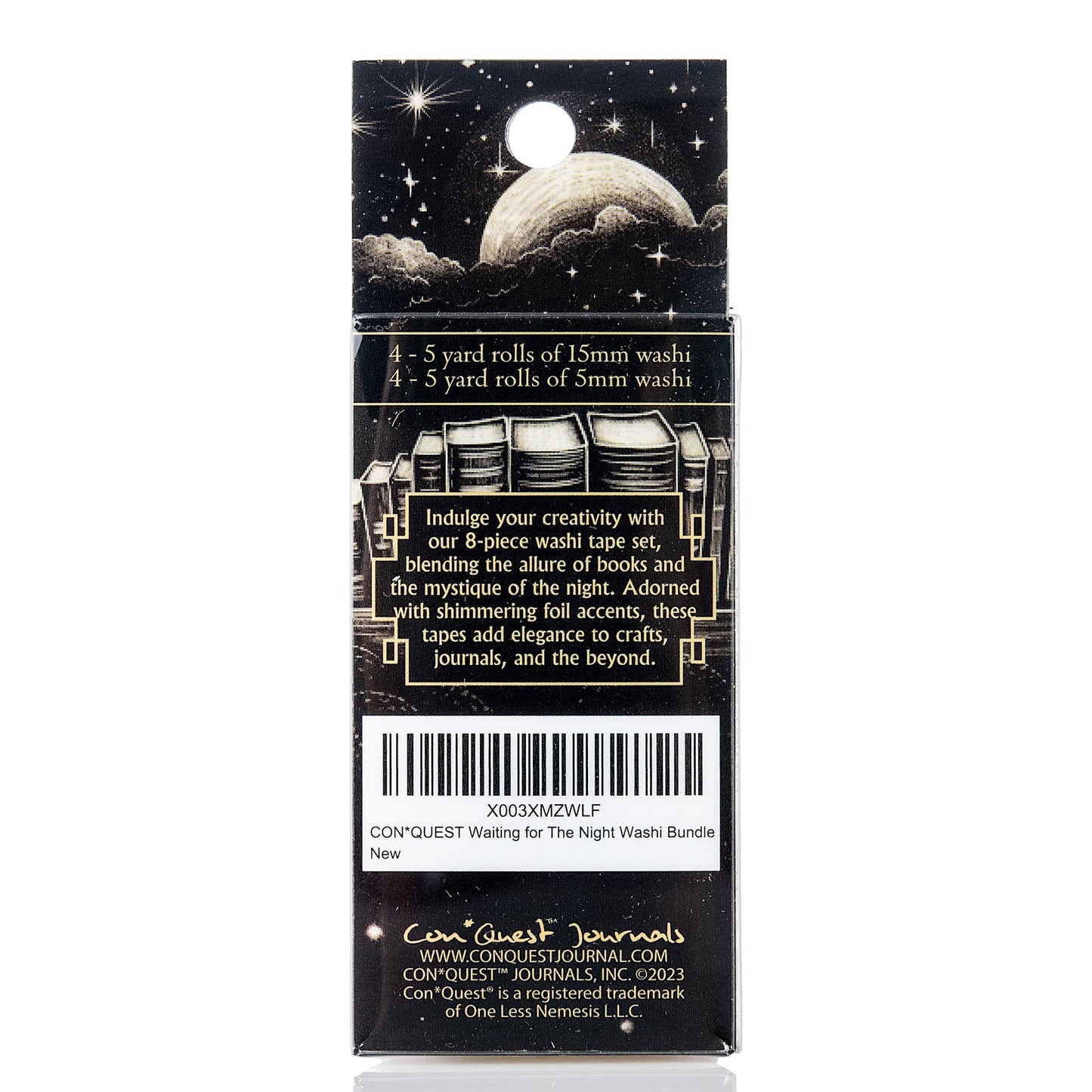Waiting for the Night Washi Tape (8-Pack) (Original Artwork)