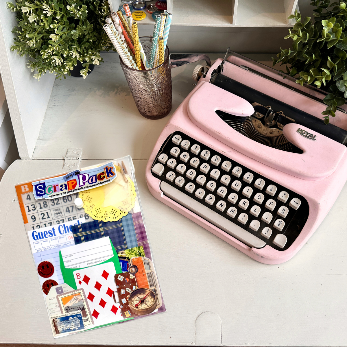 Junk Journal Scrap Pack | Travel Ephemera