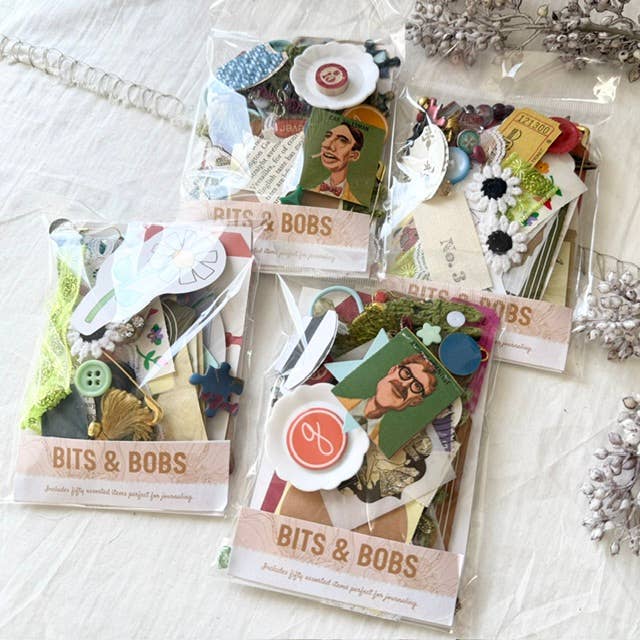 Bits and Bobs for Junk Journaling and Mixed Media Art