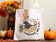 Vintage Witch Tonight We Fly Canvas Tote Bag