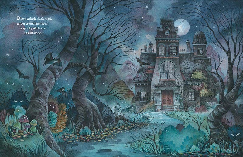 Three Little Witches and the Spooky Old House