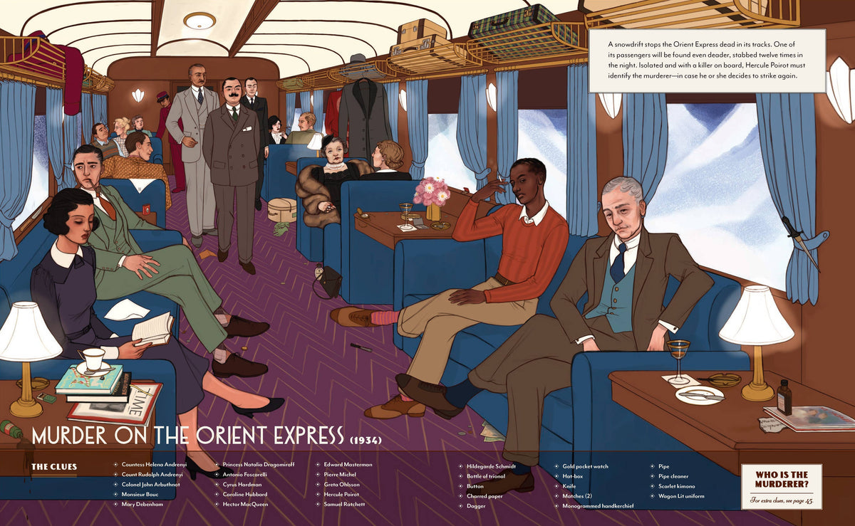 Agatha Christie Seek-and-Find