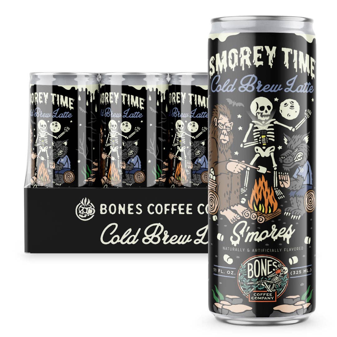 S'morey Time Cold Brew Latte | 12-Pack | Iced Canned Coffee