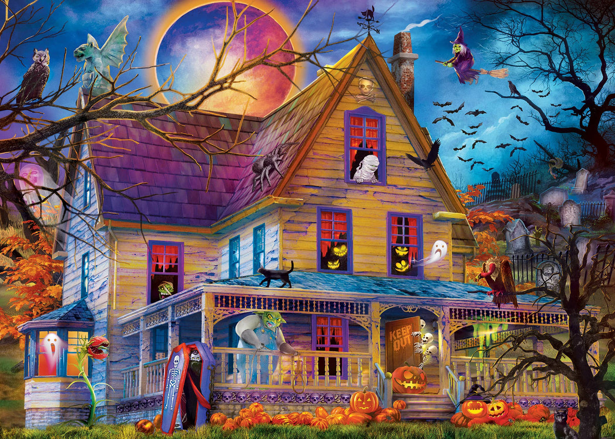 Glow in the Dark - Fright Night 500 Piece Puzzle