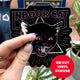 Indoor Cat Introvert Die Cut Sticker