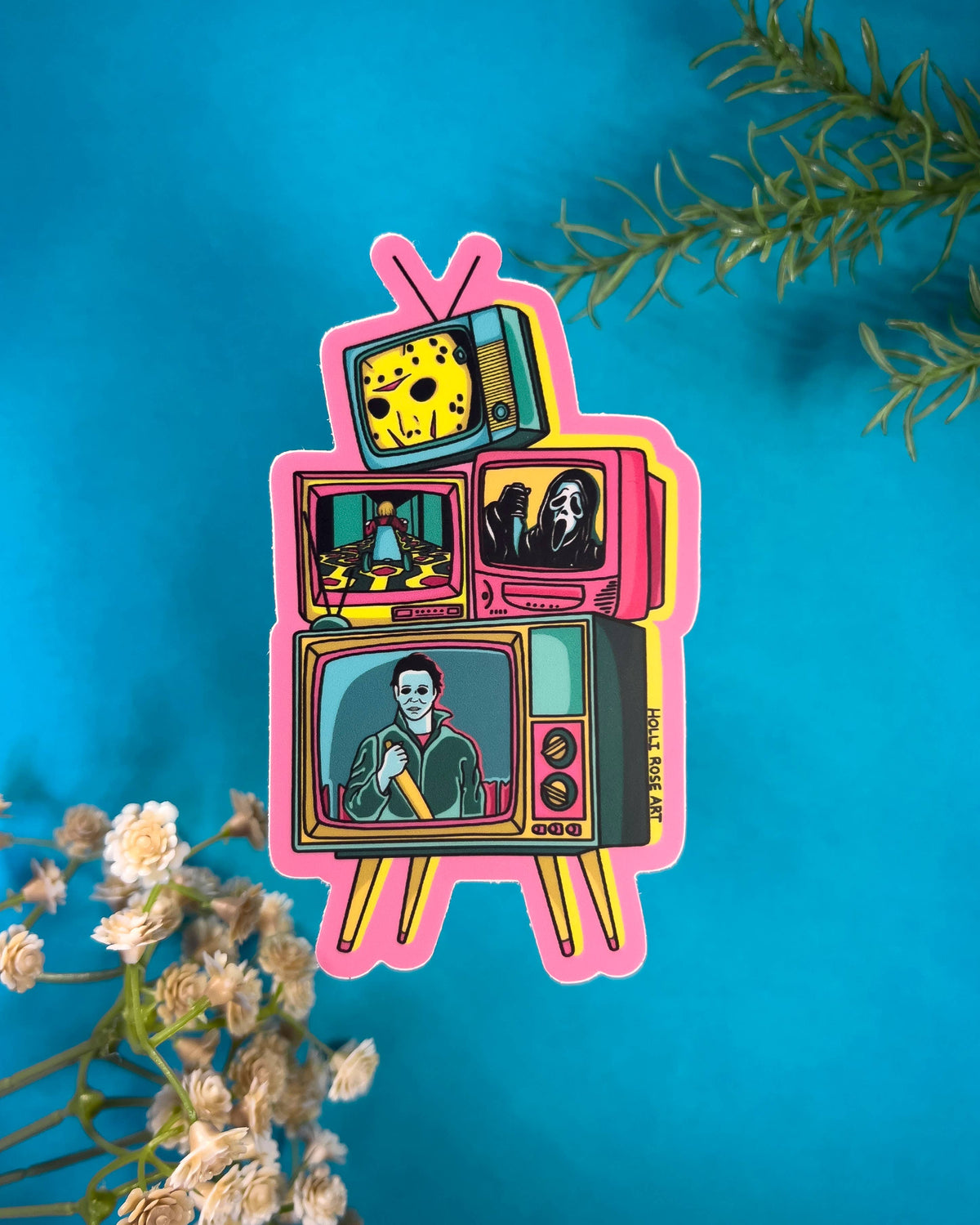 Horror Friends TV Sticker