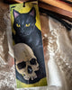 Black Cat/Halloween Witch Bookmark